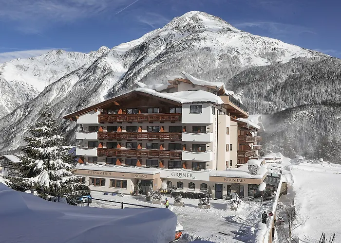 Alpengasthof Gruener, In & Out Зёльден